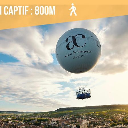 Gite Urbain - La Bulle De Champagne - Parking Épernay Dış mekan fotoğraf